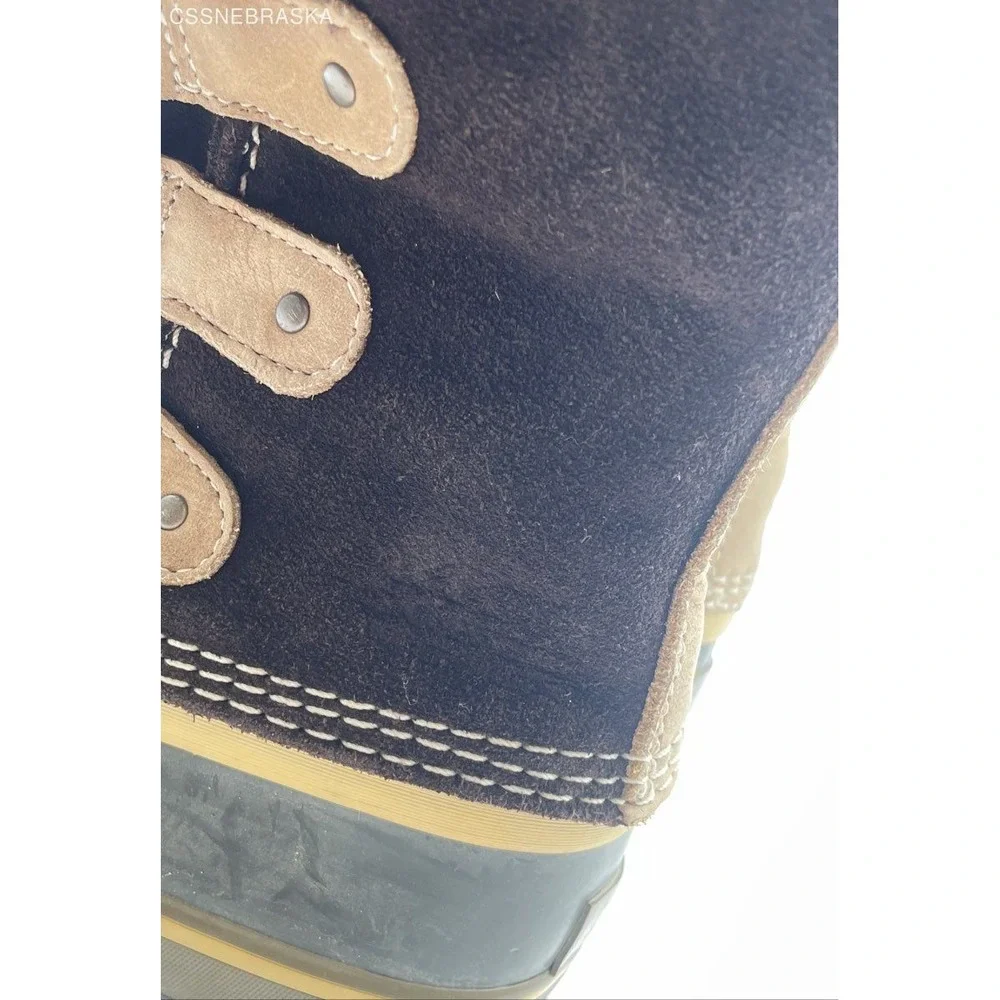 Sorel Brown Women's Joan Of Arctic Winter Boots NL1540 248 Fur Lined Hawk Size 7